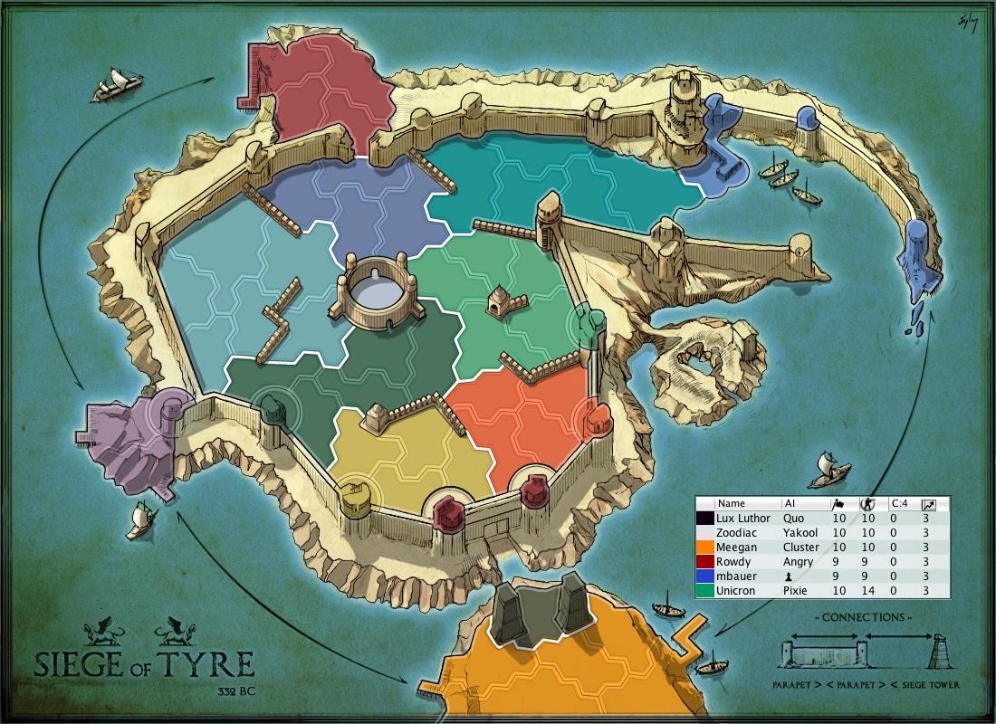 Lux Delux Multiplayer Online Siege of Tyre Map