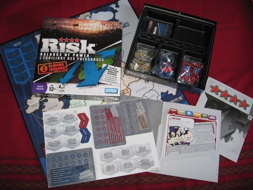 RISK: Balance of Power Game Materials