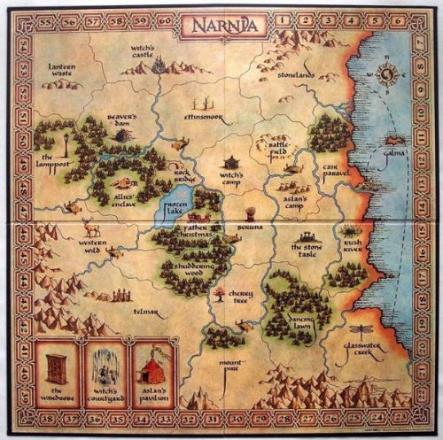 Risk Junior: Narnia Game Board