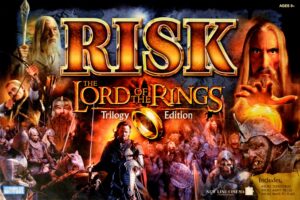 Risk The Lord Of The Rings Trilogy Edition Box Cover