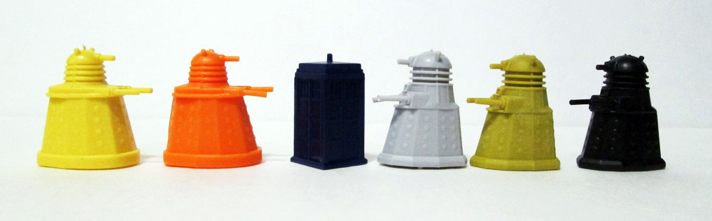 RISK Doctor Who Pieces