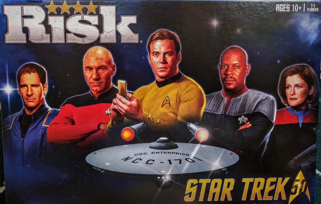 RISK Star Trek 50th Anniversary Box Cover Front