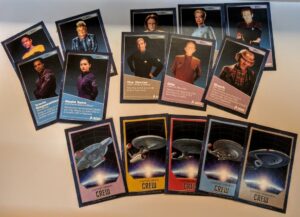 RISK Star Trek 50th Anniversary Crew Cards