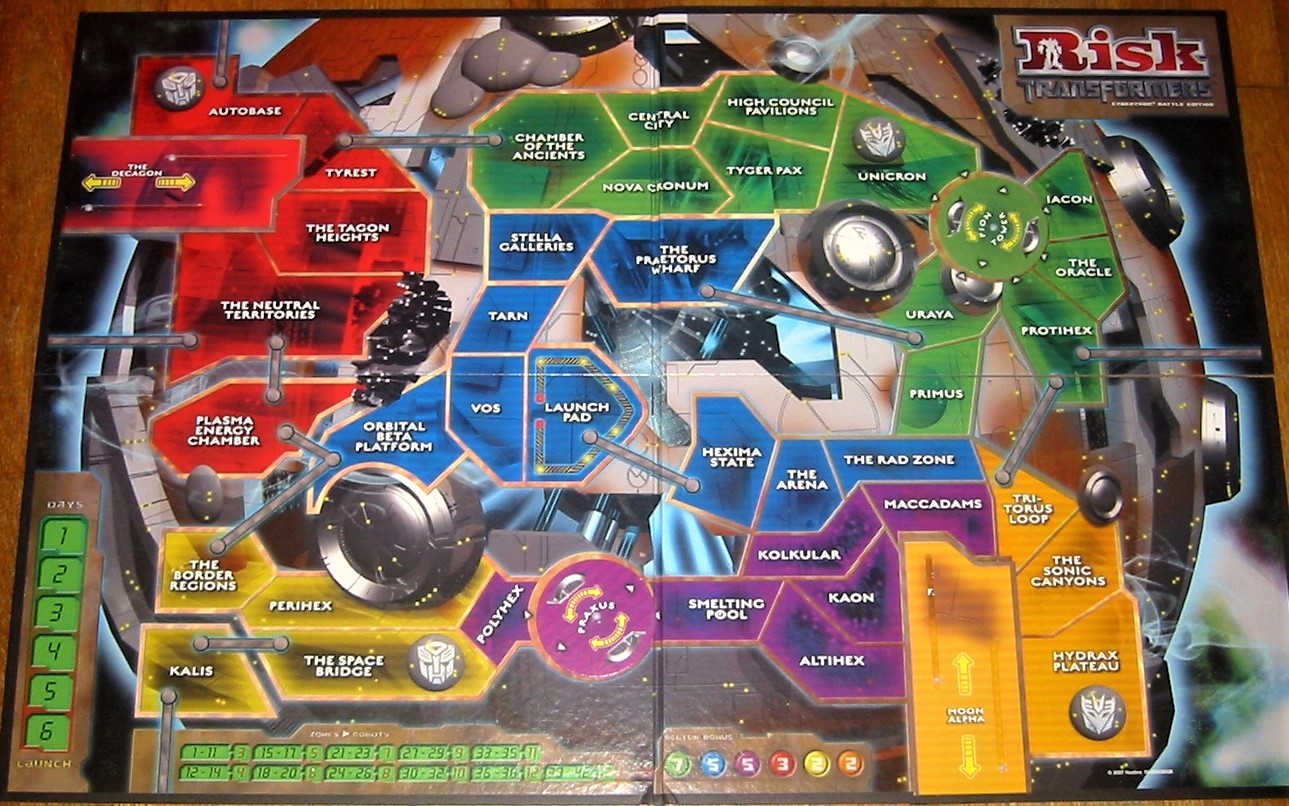 RISK: Transformers Cybertron Battle Edition • RISK Game Reviews